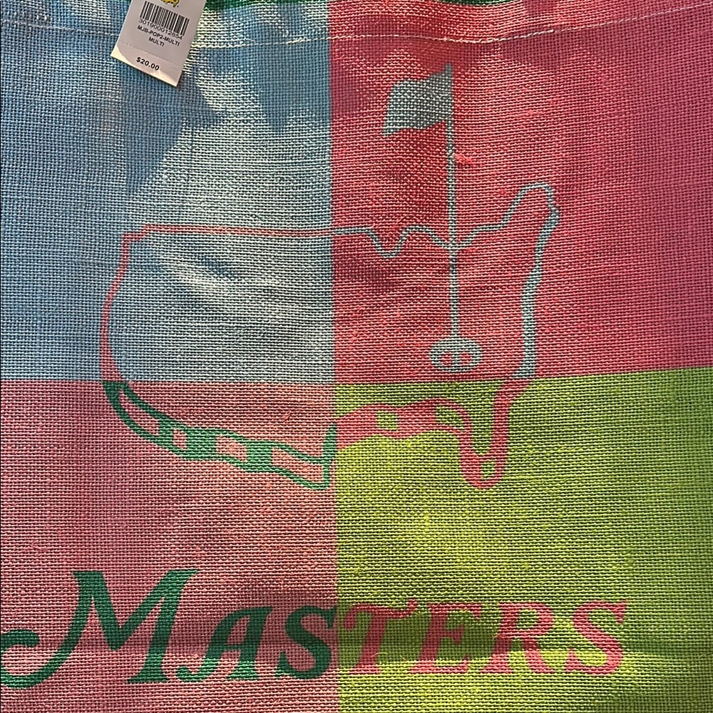 Masters Multicolor Tote Bag